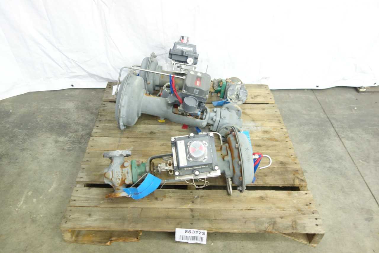 PALLET OF 1 IN FISHER CONTROL VALVES - CONTROL VALVE
