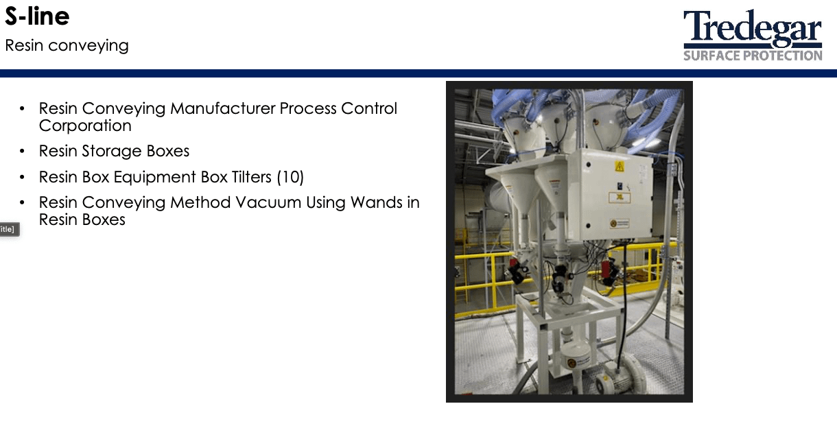 2020 PROCESS CONTROL CORPORATION RESIN CONVEYER - AUTOMATION & CONTROLS