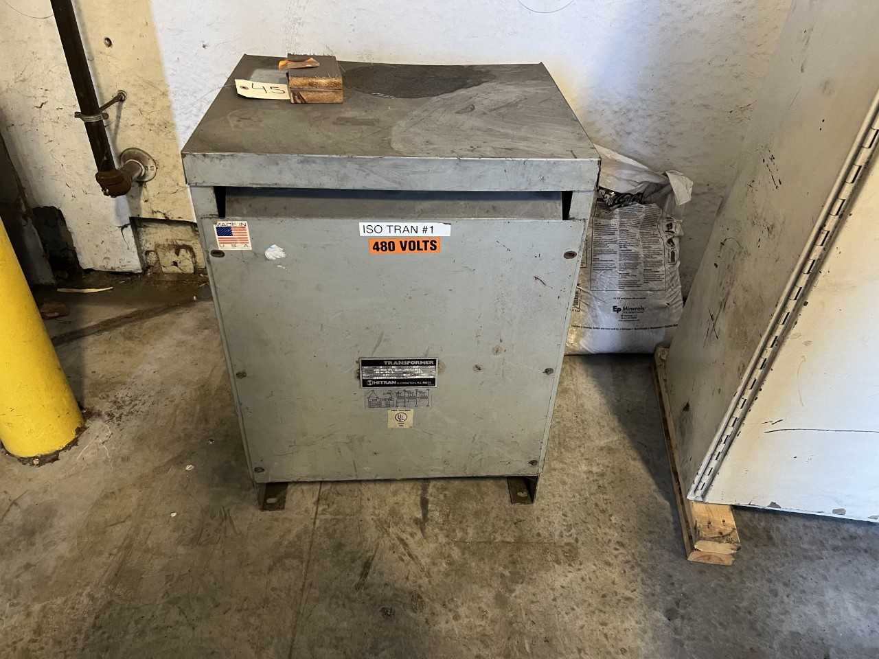 Hitran 40 kva 3 phase 60hz Type DIT Transformer - CONTROL TRANSFORMERS Hitran 40 kva 3 phase 60hz Type DIT Transformer - CONTROL TRANSFORMERS