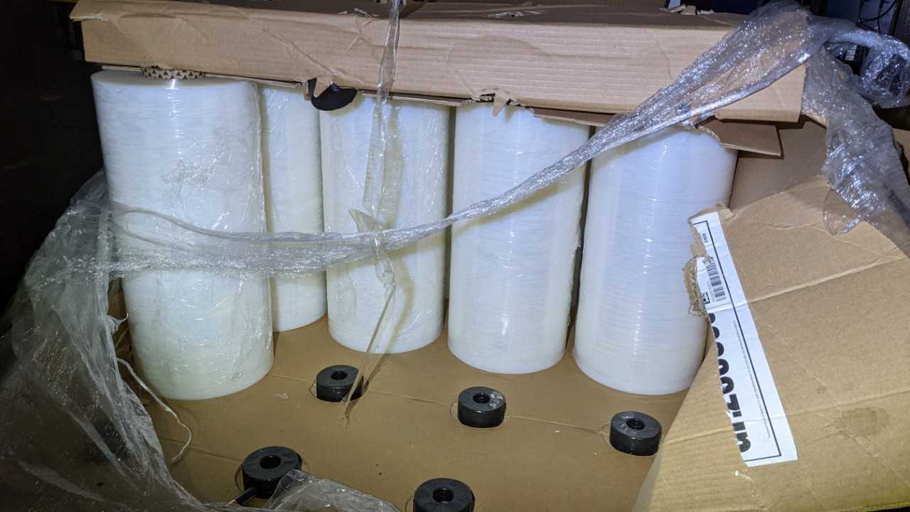PALLET OF STRETCH WRAP - PACKAGING