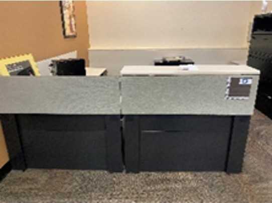 (1) Admin Desk (3 Pieces-4' x 2') - PLANT & FACILITY