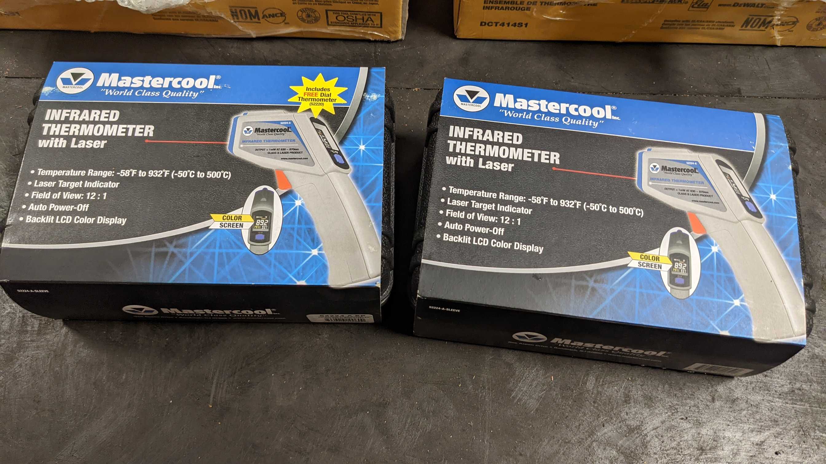 LOT OF INFRARED THERMOMETERS - INDUSTRIAL PARTS