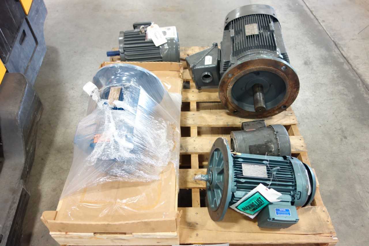 LOT OF ASSORTED MOTORS SEW EURODRIVE - ELECTRIC MOTORS
