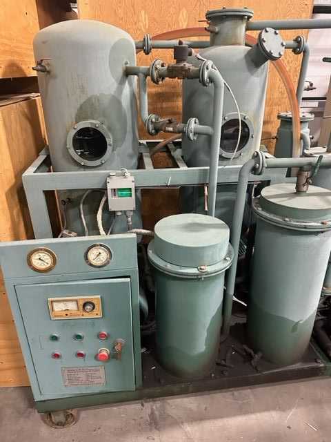 Bulk Lot of Vacuum Insulating Oil Purifiers - QTY 2 - PROCESS EQUIPMENT
