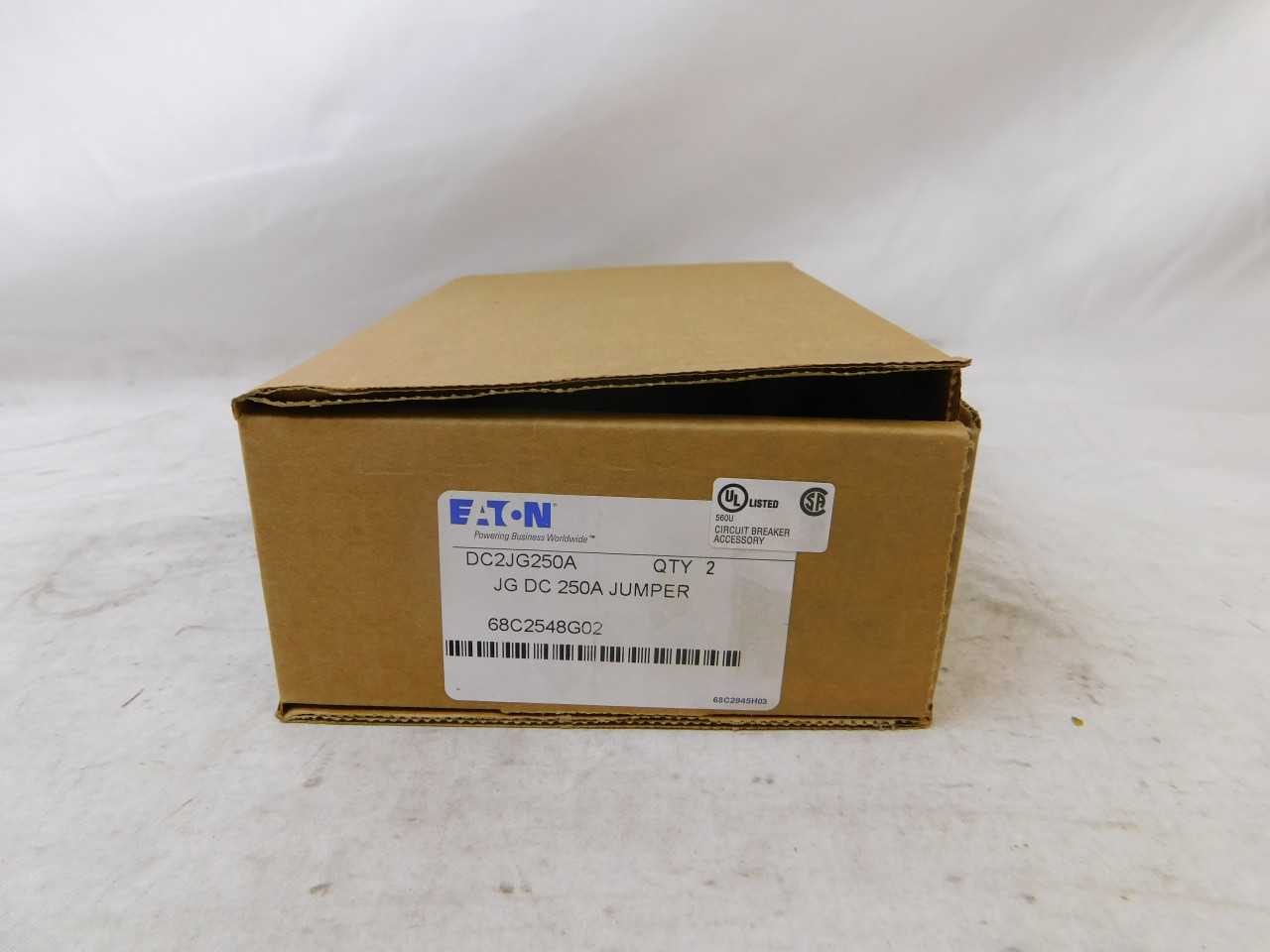 - Quantity of 27 - Eaton DC2JG250A - MCCB Jumper Kits - ELECTRICAL COMPONENTS