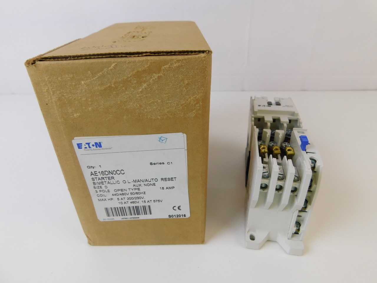 Lot of 1x AE16DN0CC & 1x GPS2BHAT - INDUSTRIAL PARTS