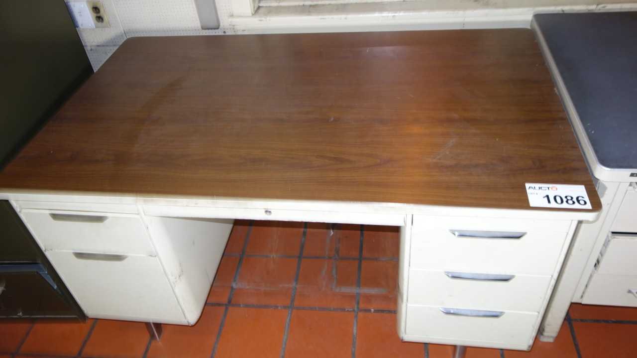 5 DRAWER INDUSTRIAL PROFESSIONAL DESK - PLANT & FACILITY