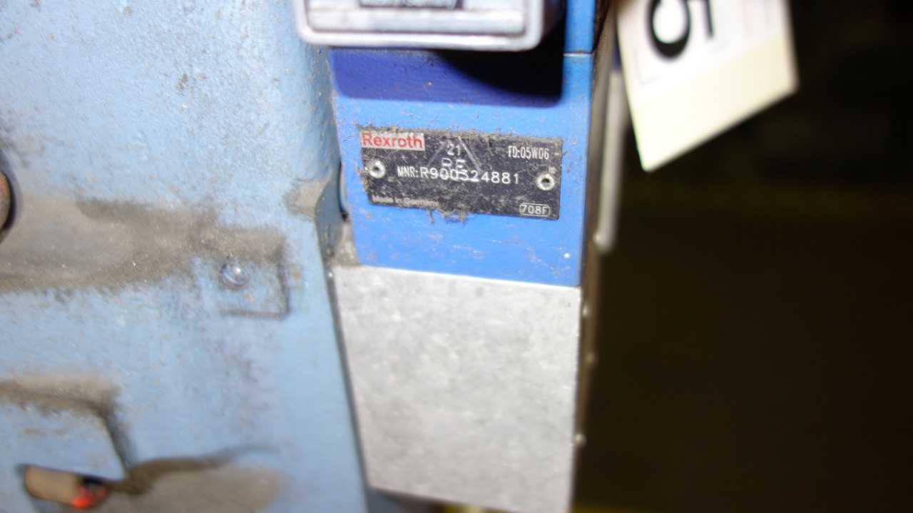 GE SIMPLEX TMA ETD HYDRAULIC MANIFOLD, 3X REXROTH - PNEUMATIC VALVE