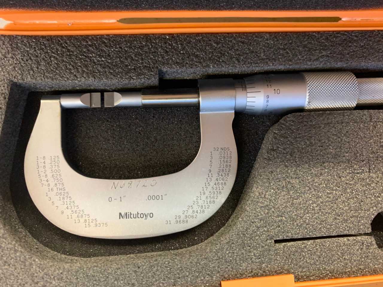 Mitutoyo Micrometer - METAL INSPECTION EQUIPMENT