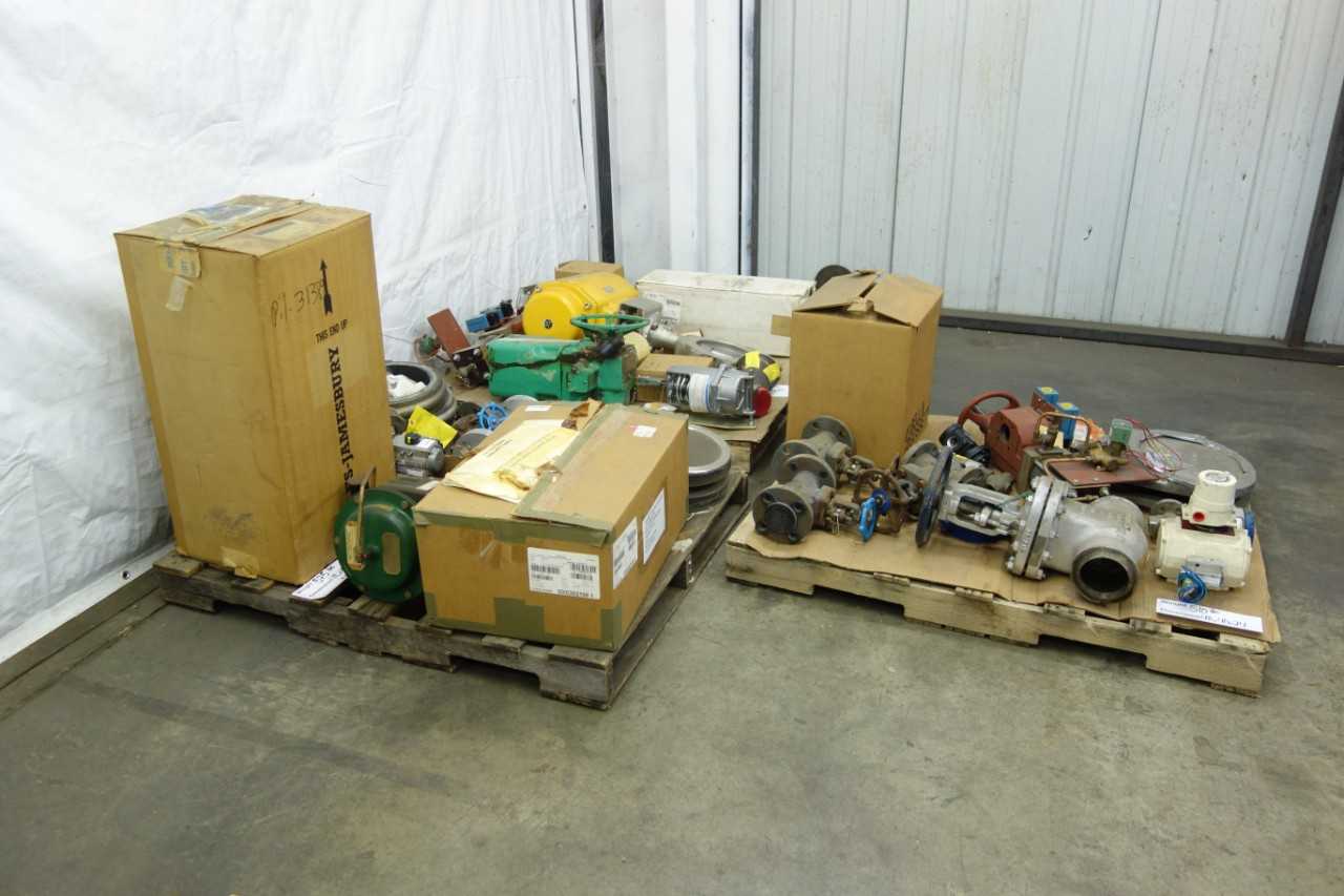 3 PALLETS OF ASSORTED VALVES, PARTS AND ACCESSORIES - VALVES