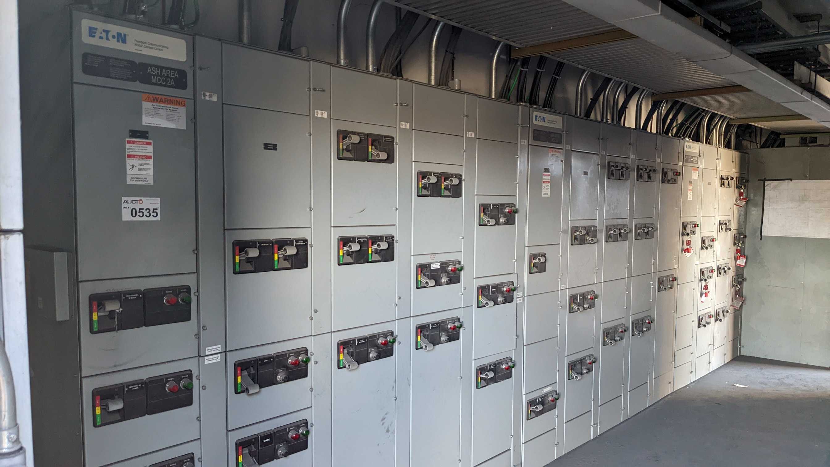 EATON FREEDOM 13 SECTION MCC - MOTOR CONTROL CENTERS