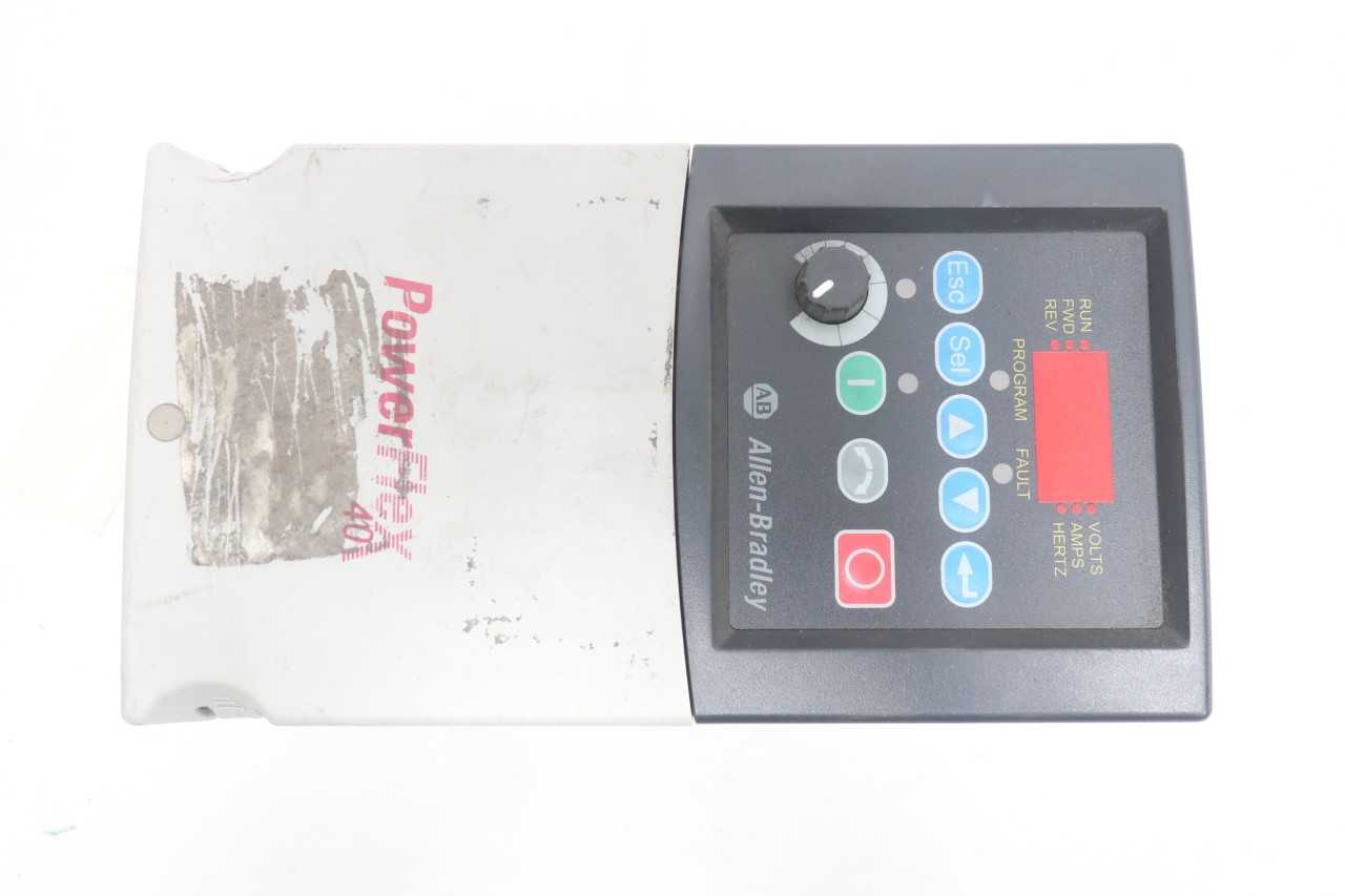 ALLEN BRADLEY 22B-E6P6N104 POWERFLEX 40 5HP VFD DRIVE - MOTOR DRIVES