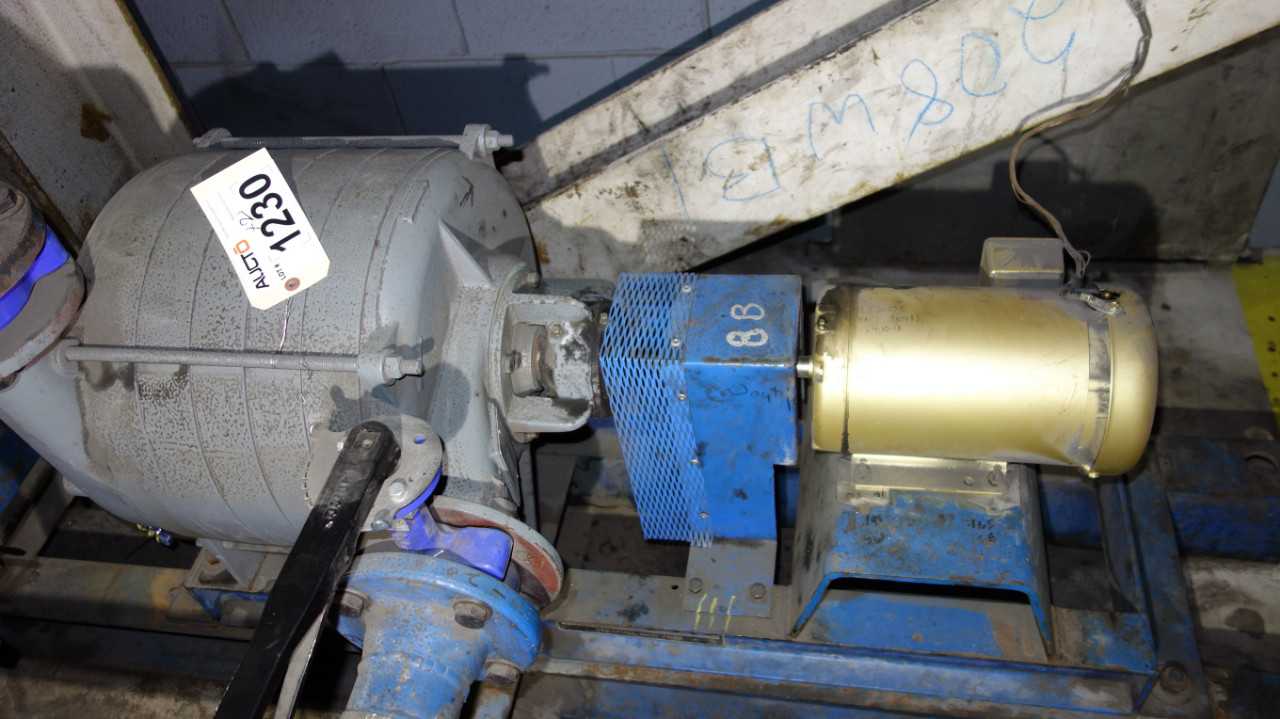 LOT OF 2 GARDNER DENVER CENTRIFUGAL BLOWERS 3HP - CENTRIFUGAL PUMP