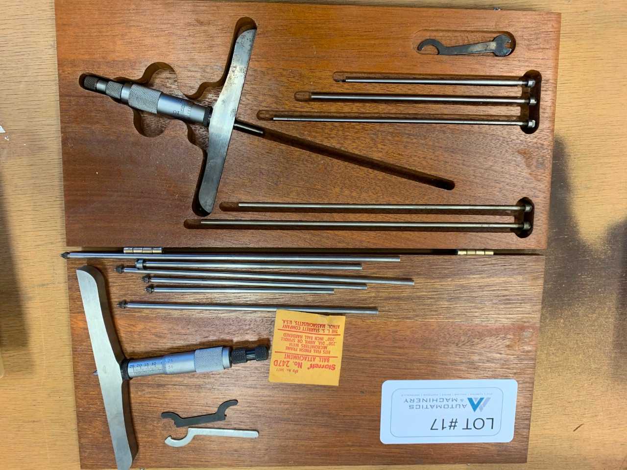 Starrett Depth Micrometer - ELECTRIC POWER TOOLS