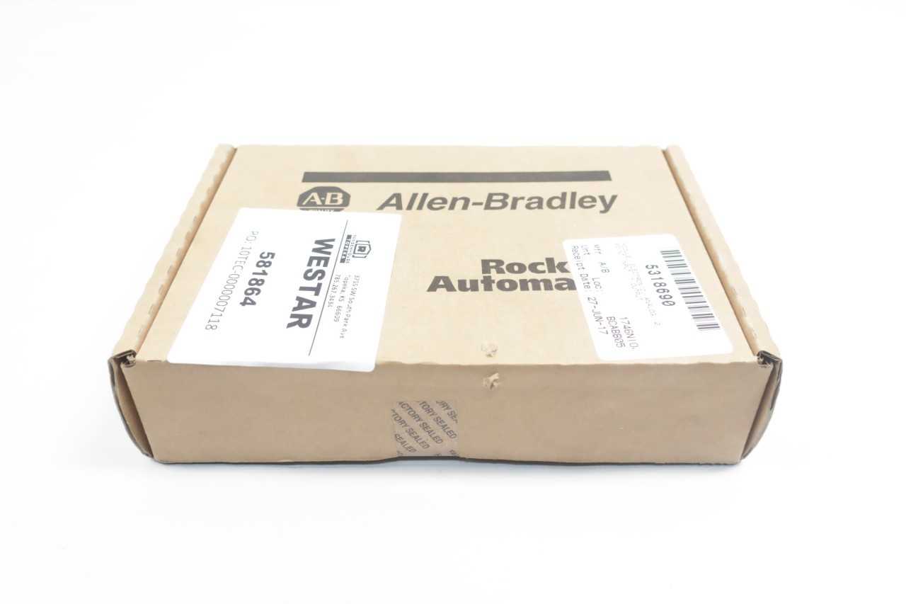 NEW ALLEN BRADLEY 1746-NIO4I SLC ANALOG I/O MODULE - AUTOMATION & CONTROLS