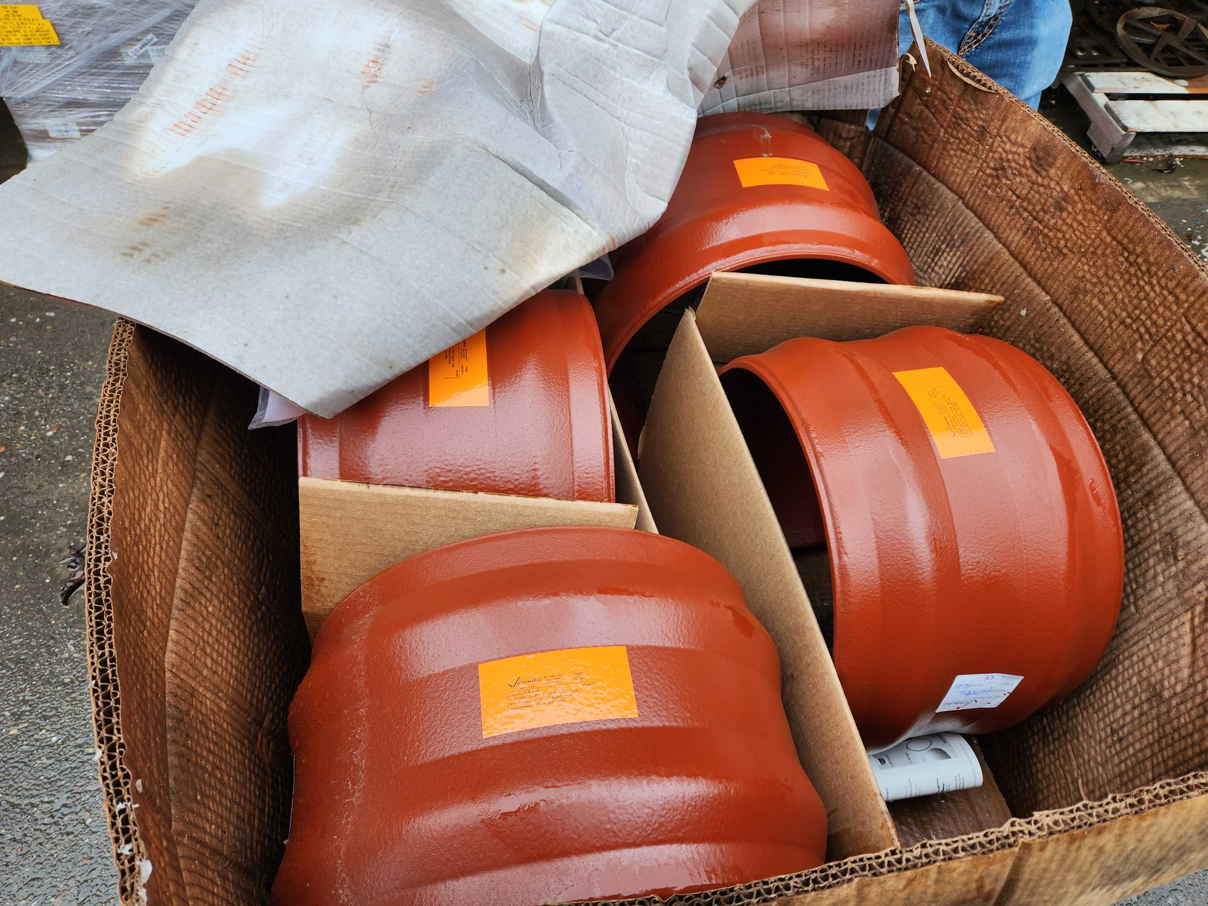 Bulk Lot of VICTAULIC VIC STYLE 232 12" DEPEND O-LOCK Expansion Joints (Quantity of 8) - INDUSTRIAL PARTS