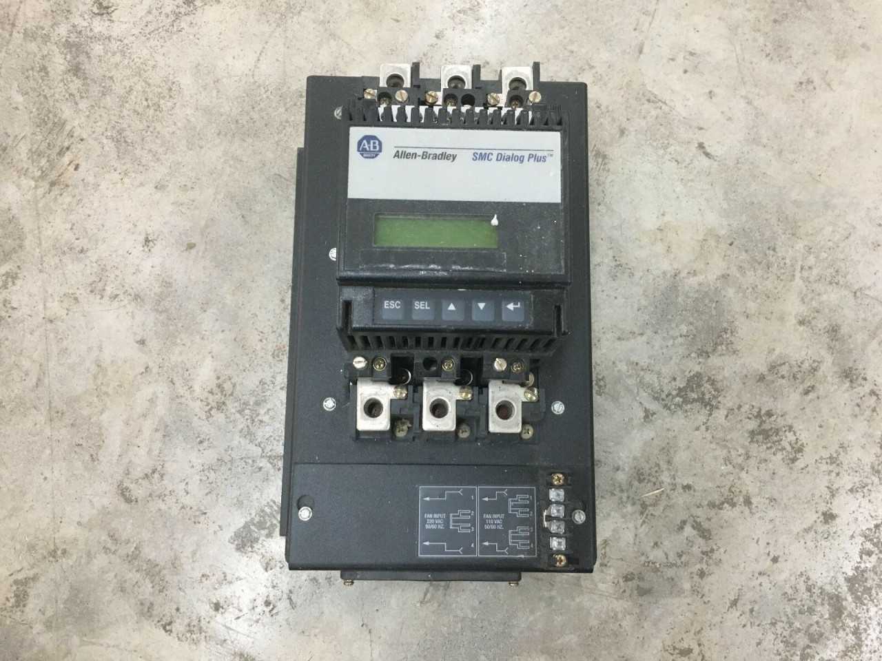 USED ALLEN-BRADLEY SMC DIALOG PLUS 75HP SMART MOTOR CONTROLLER 150-B97NBR - MOTOR DRIVES