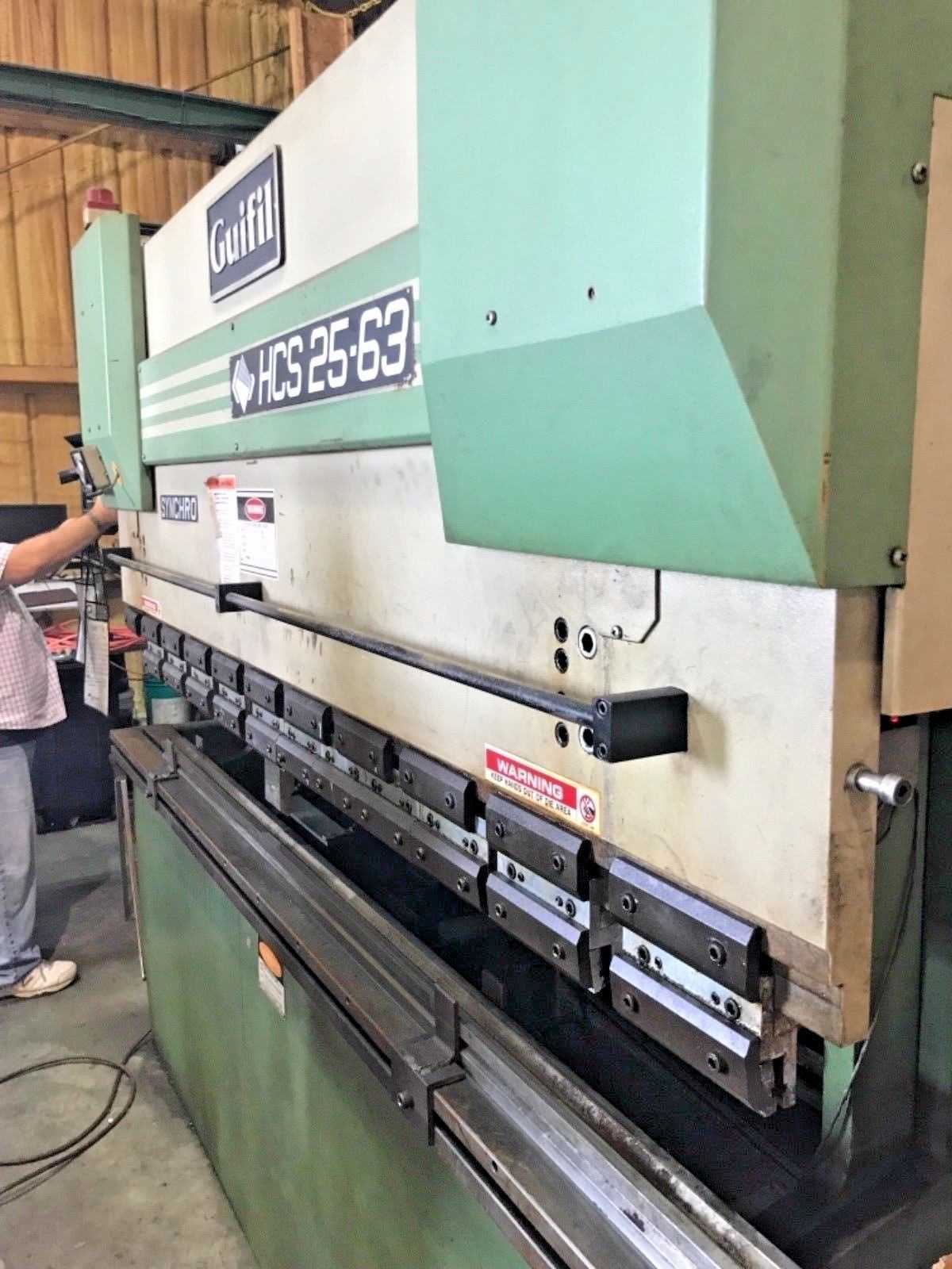 Guifil 70 Ton x 8ft CNC Press Brake HCS 25-63 - PRESS BRAKES