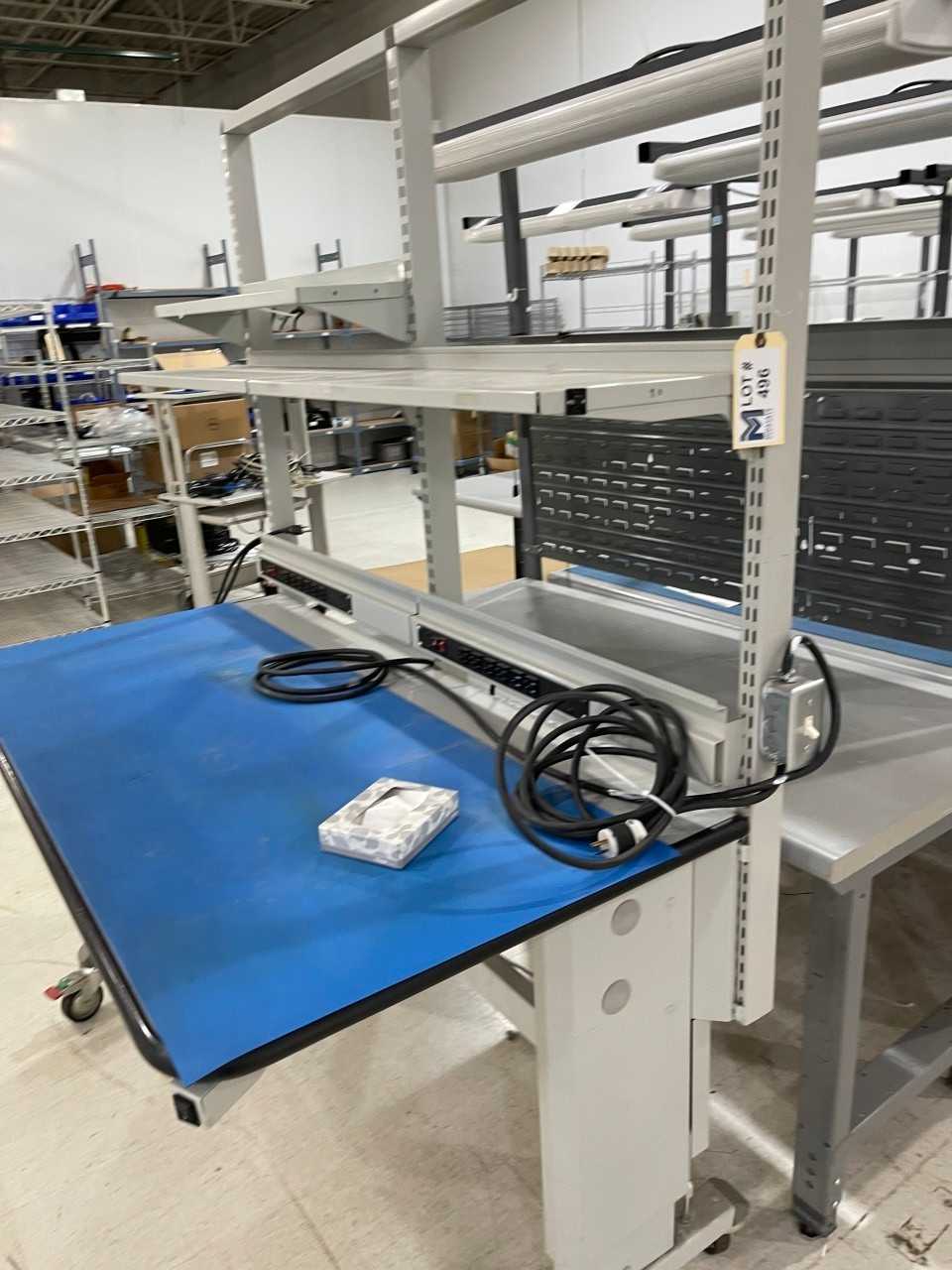 Electric Adjustable Workbench - ROLLING CARTS