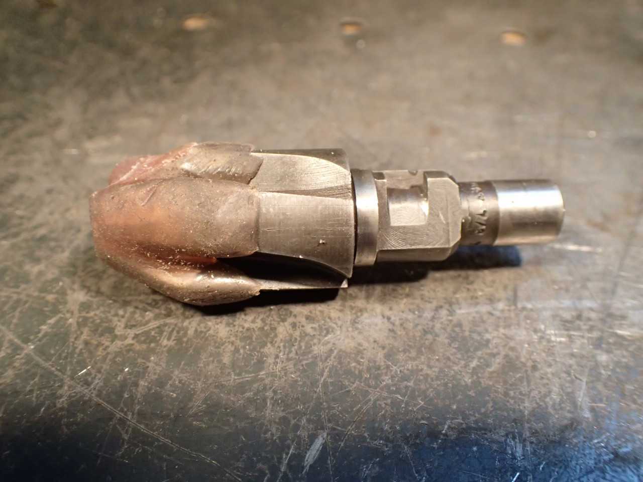 Metcut 121-6087 7/8" x 60 Deg HSS Countersink RB Radial Drive Good Resharpened - HOLEMAKING TOOLS