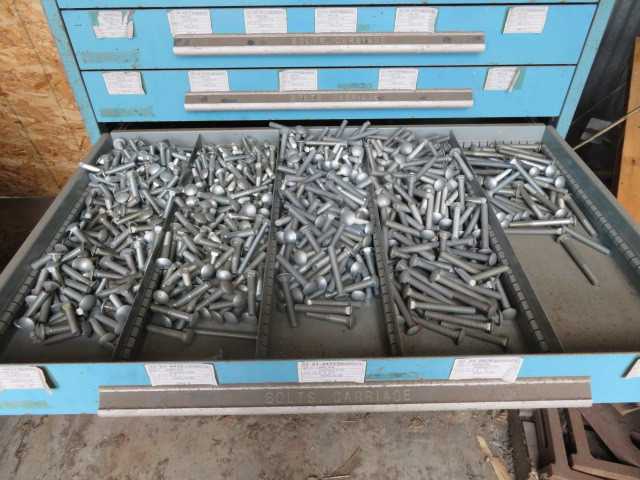 (11) Drawer Cabinet with contents - MISCELLANEOUS