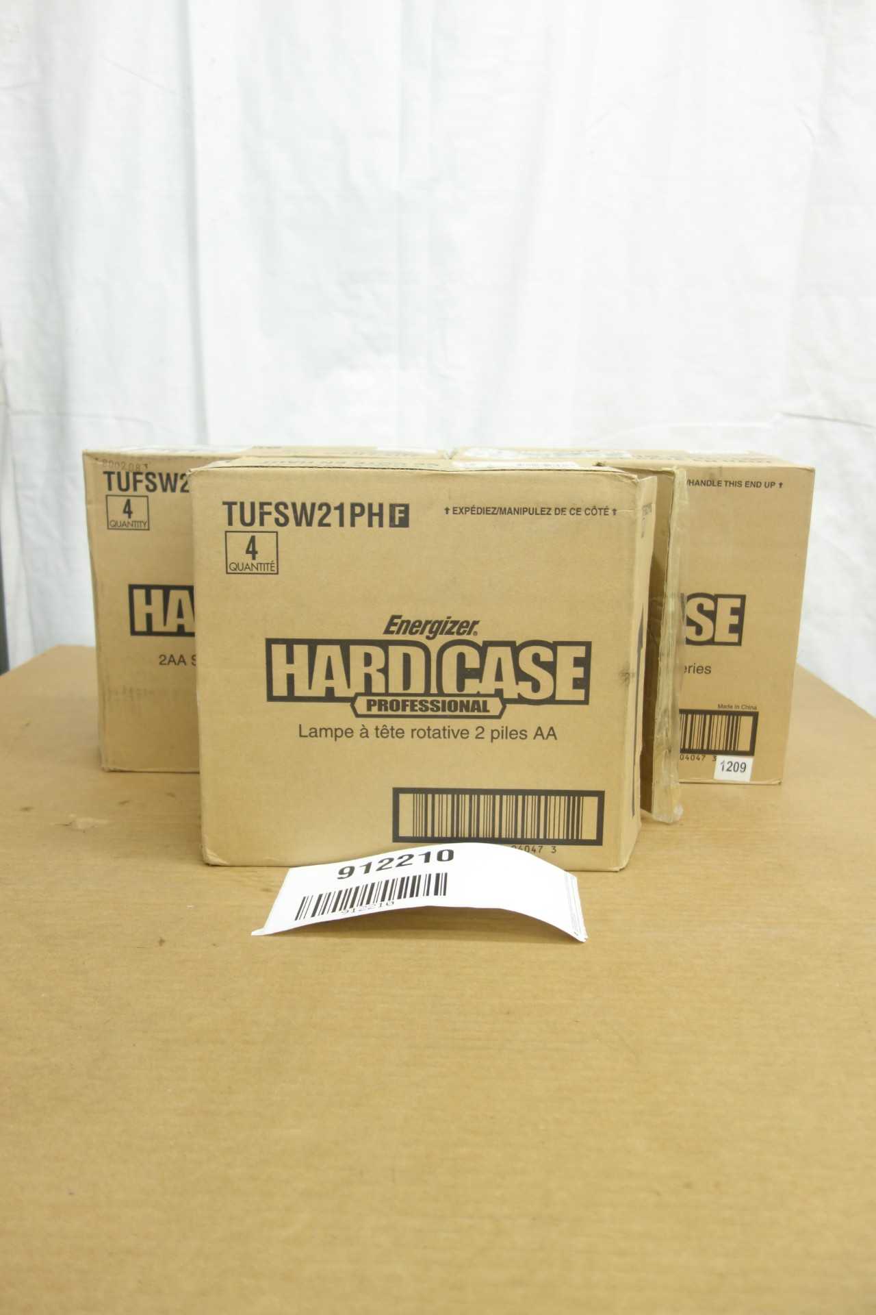 LOT OF 3 CASES OF ENERGIZER HARD CASE PROFESSIONAL 2AA SWIVEL LIGHTS - LIGHTING