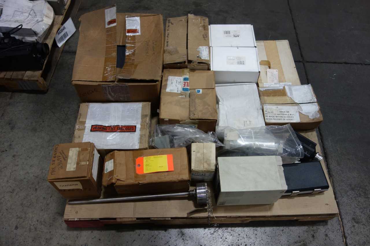 3 PALLETS OF ASSORTED ELECTRICAL - ELECTRICAL COMPONENTS