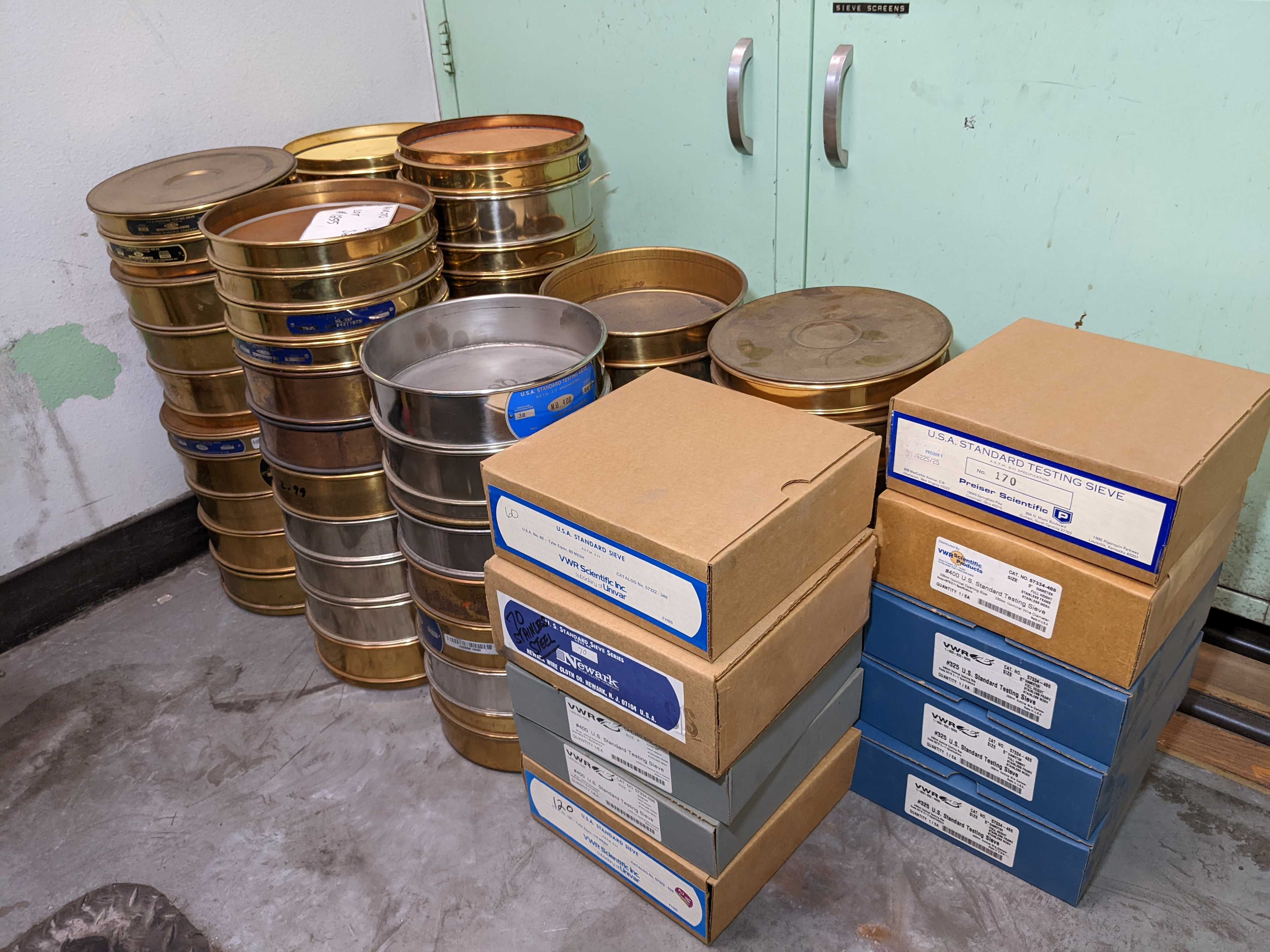LOT OF SIEVES - PROCESS EQUIPMENT