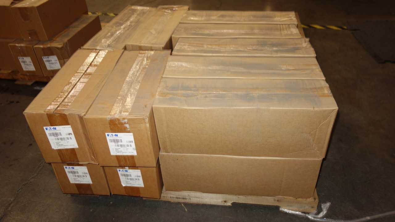 1 PALLET OF EATON BVC1632G06 4 WIRE 5.50IN ENCLOSURES - ELECTRICAL COMPONENTS