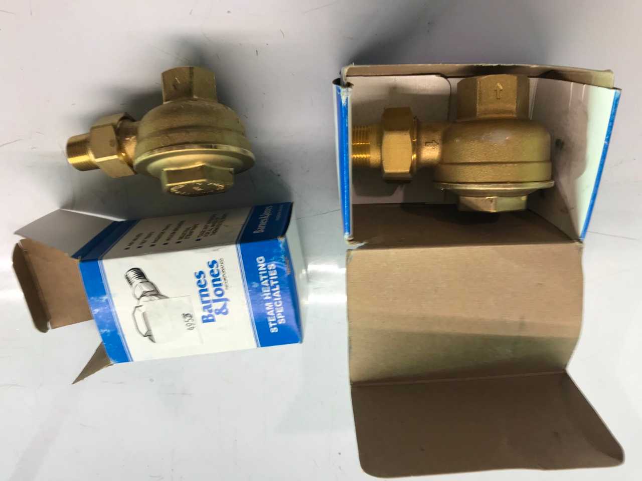 BARNES & JONES VALVES (QTY 9) - VALVES