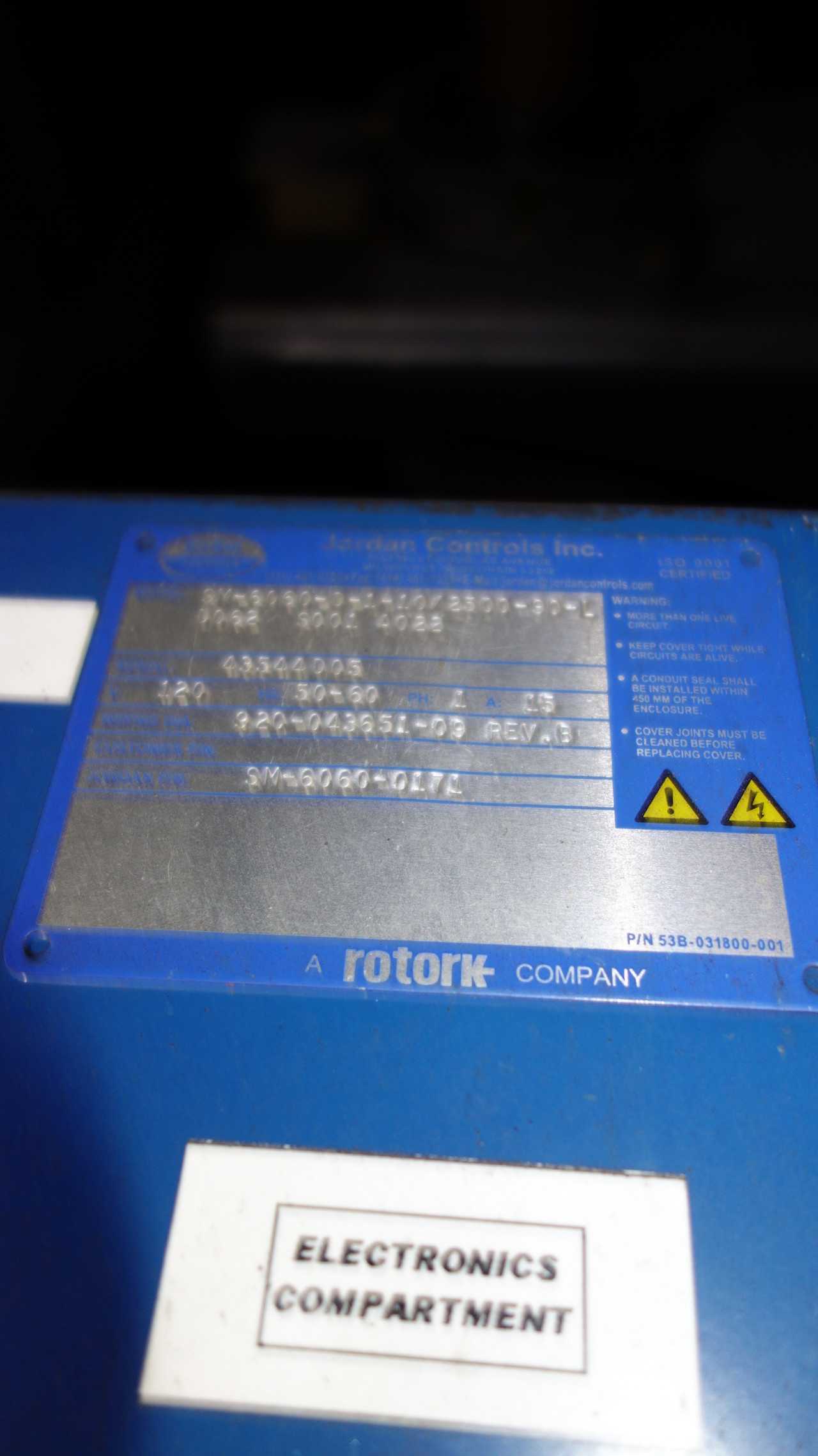 JORDAN SM-6060 VALVE ACTUATOR 120V (VALVE EXCLUDED) - VALVES