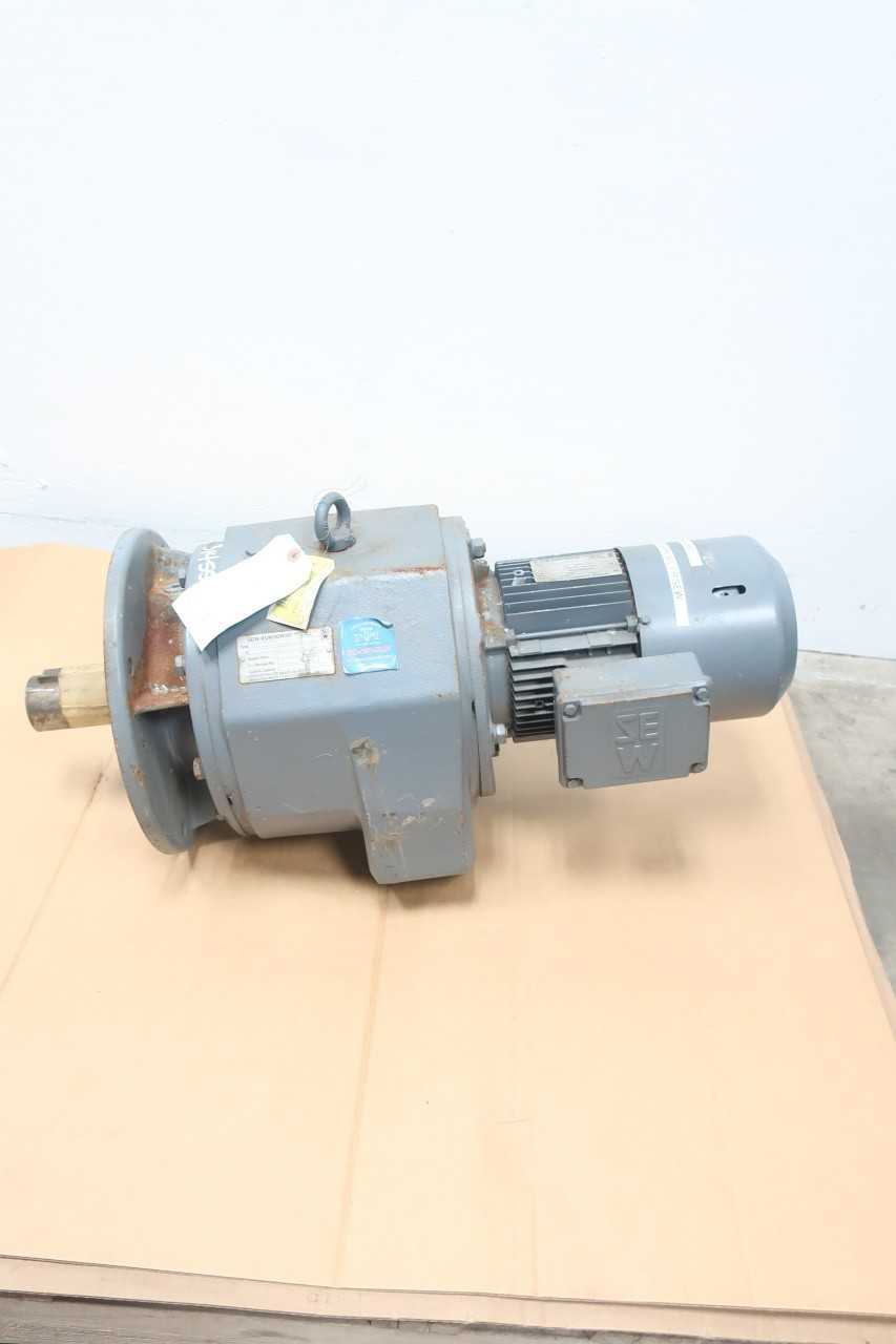 SEW EURODRIVE RF93 8RPM 3PH 2HP 230/460V-AC GEARMOTOR - ELECTRIC MOTORS SEW EURODRIVE RF93 8RPM 3PH 2HP 230/460V-AC GEARMOTOR - ELECTRIC MOTORS