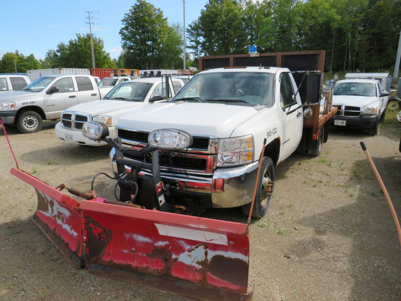 2008 CHEVROLET SILVERADO 3500 HD 4WD PICKUP TRUCK - HYDRO EXCAVATOR TRUCKS