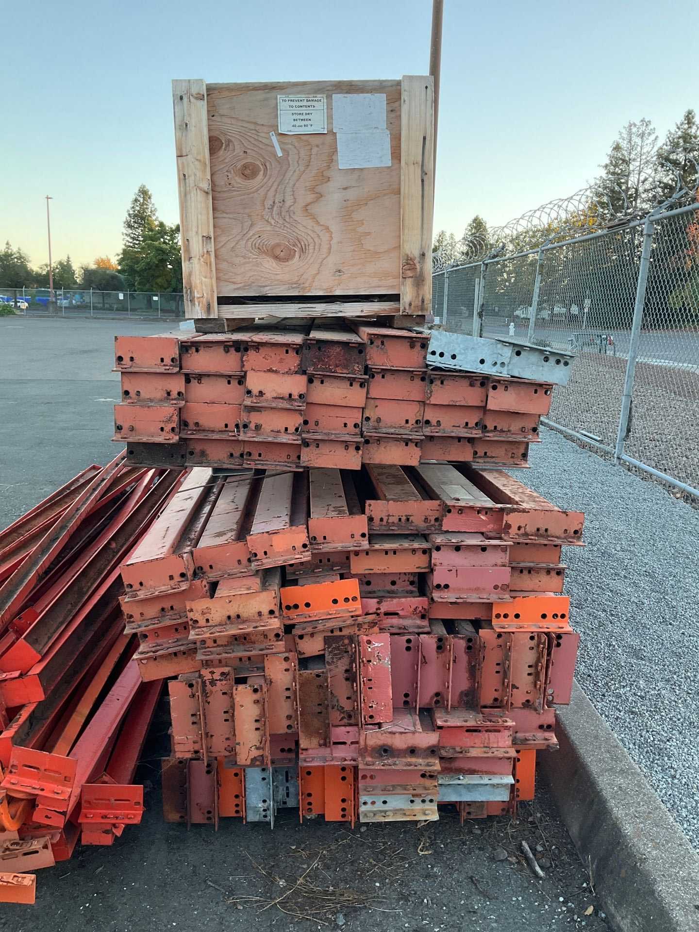 ASSORTED PALLET RACKING