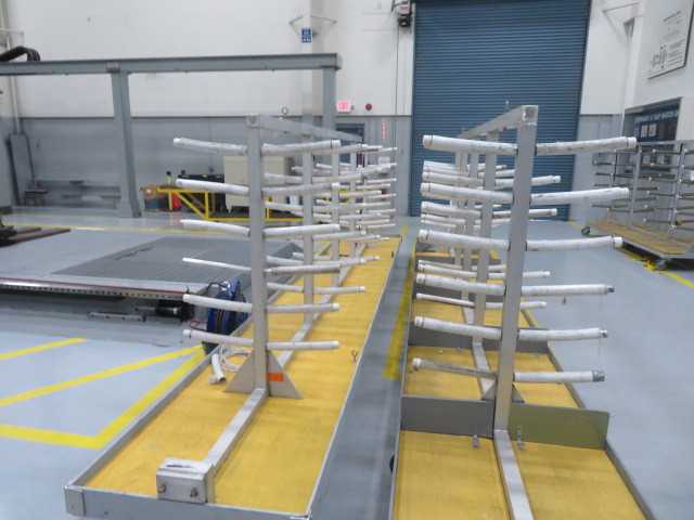 Aluminum Parts Storage Rack on Wheels - MISCELLANEOUS