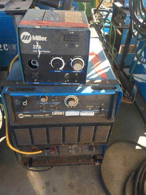 Miller 302 22A Welder - WELDING EQUIPMENT