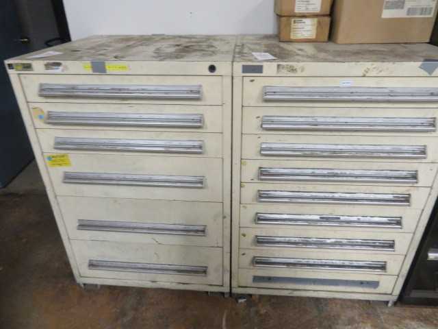 Vidmar Cabinet (9) drawer and contents - MISCELLANEOUS