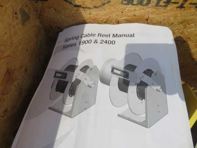 Spring Cable Reel, NEW - MISCELLANEOUS