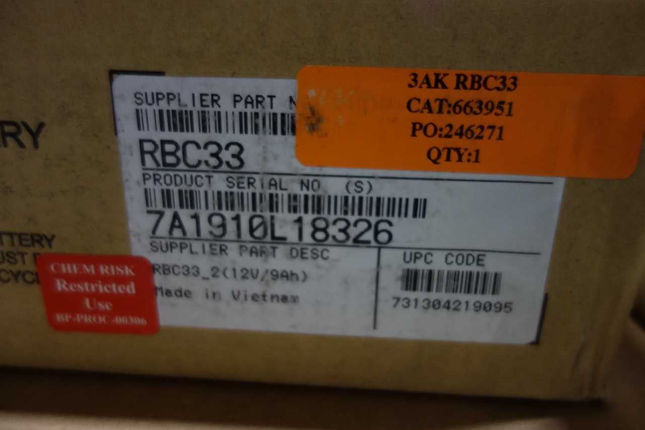 LOT OF APC NON-SPILLABLE LEAD BATTERY - ELECTRICAL COMPONENTS