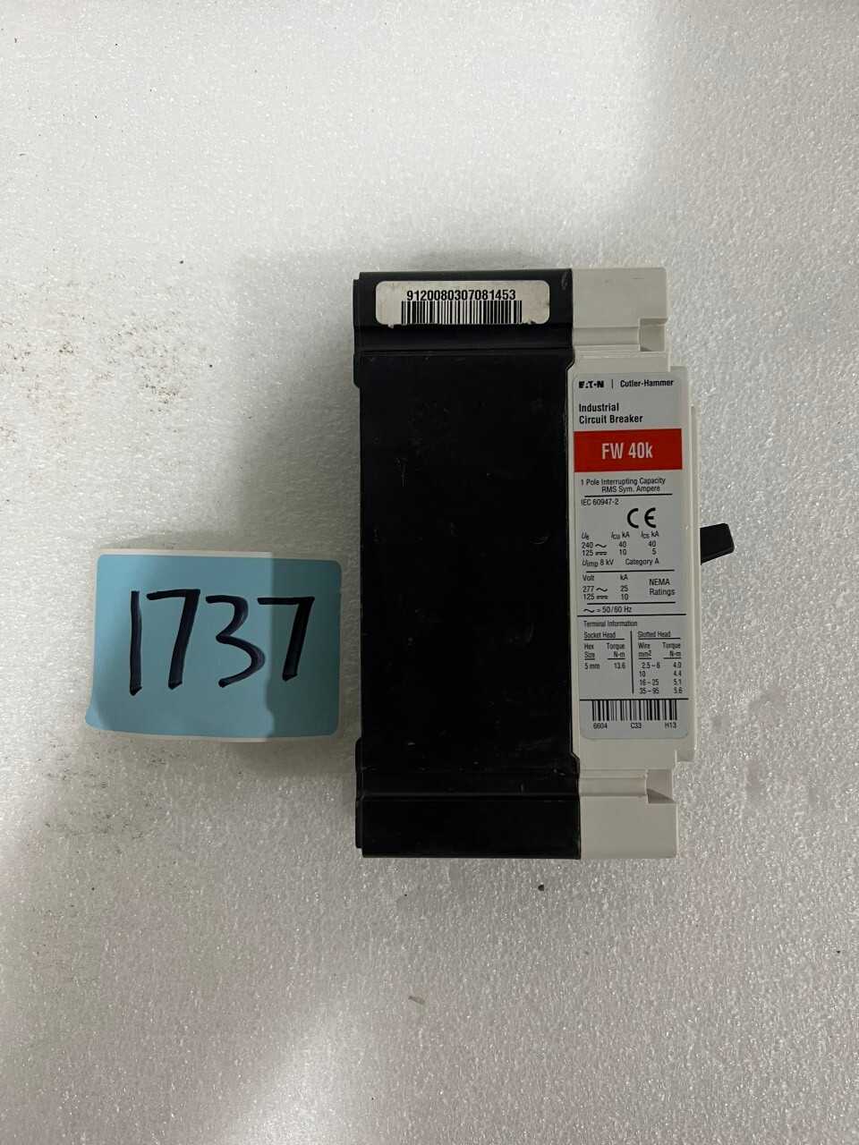 CIRCUIT BREAKER - CIRCUIT BREAKERS