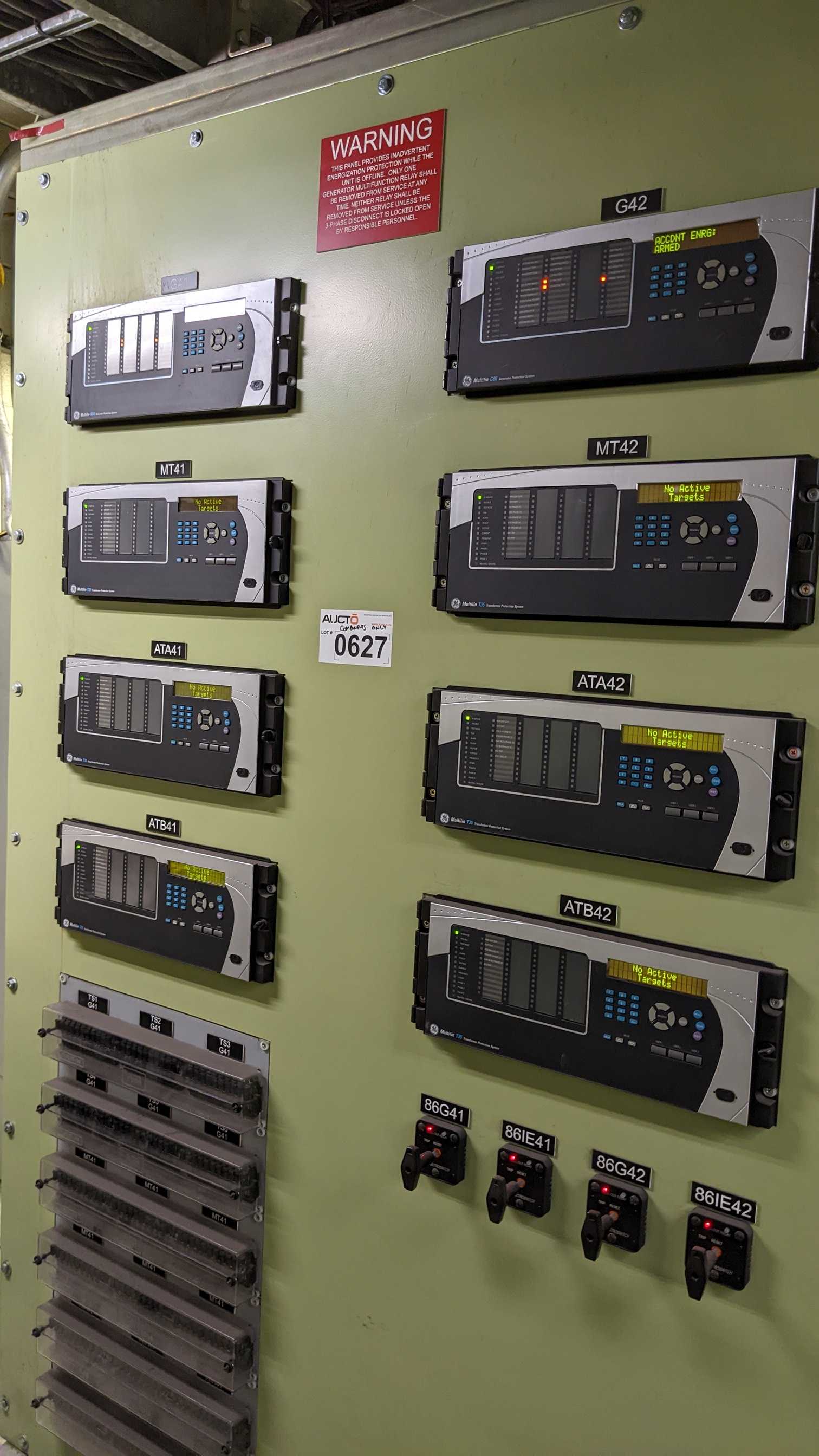GE GENERATOR PROTECTION SYSTEM COMPONENTS - STANDBY POWER GENERATOR GE GENERATOR PROTECTION SYSTEM COMPONENTS - STANDBY POWER GENERATOR