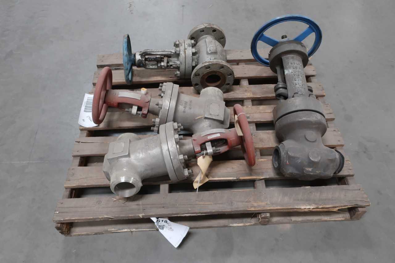 1 PALLET OF ASSORTED VALVES - VALVES