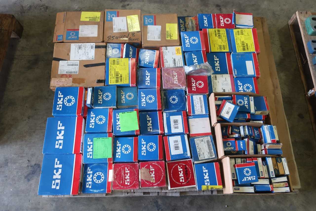 1 PALLET OF ASSORTED SKF BEARINGS - BEARINGS