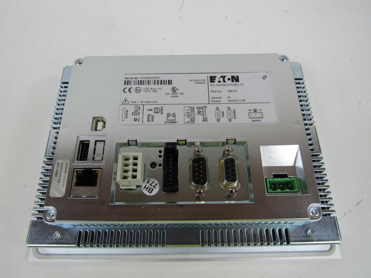 Quantity of 1x XV-152-E8-57TVRC-10 PLC/Process Logic Controllers - AUTOMATION & CONTROLS