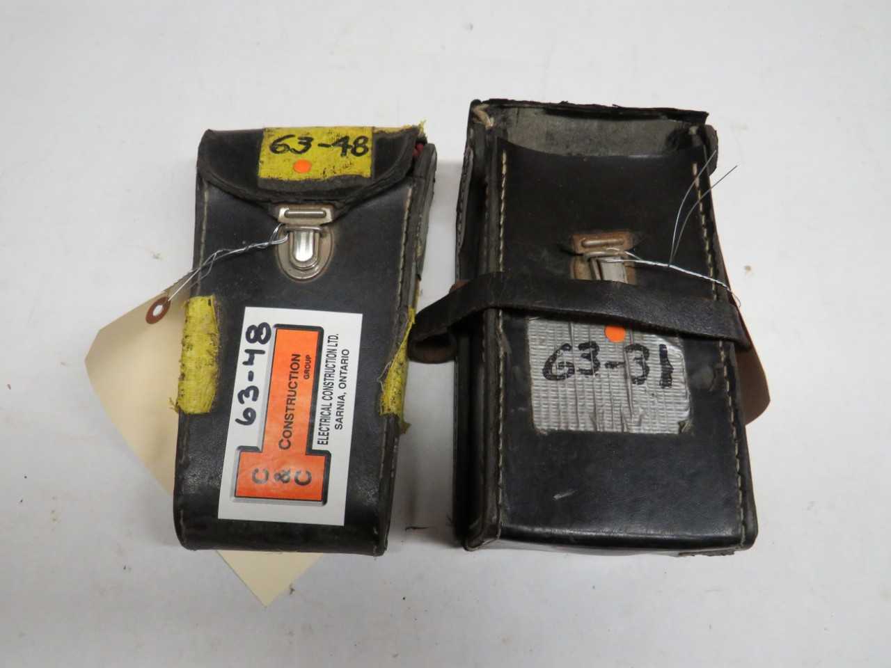 LOT OF 2 AMPROBE CLAMP METER - ELECTRICAL COMPONENTS