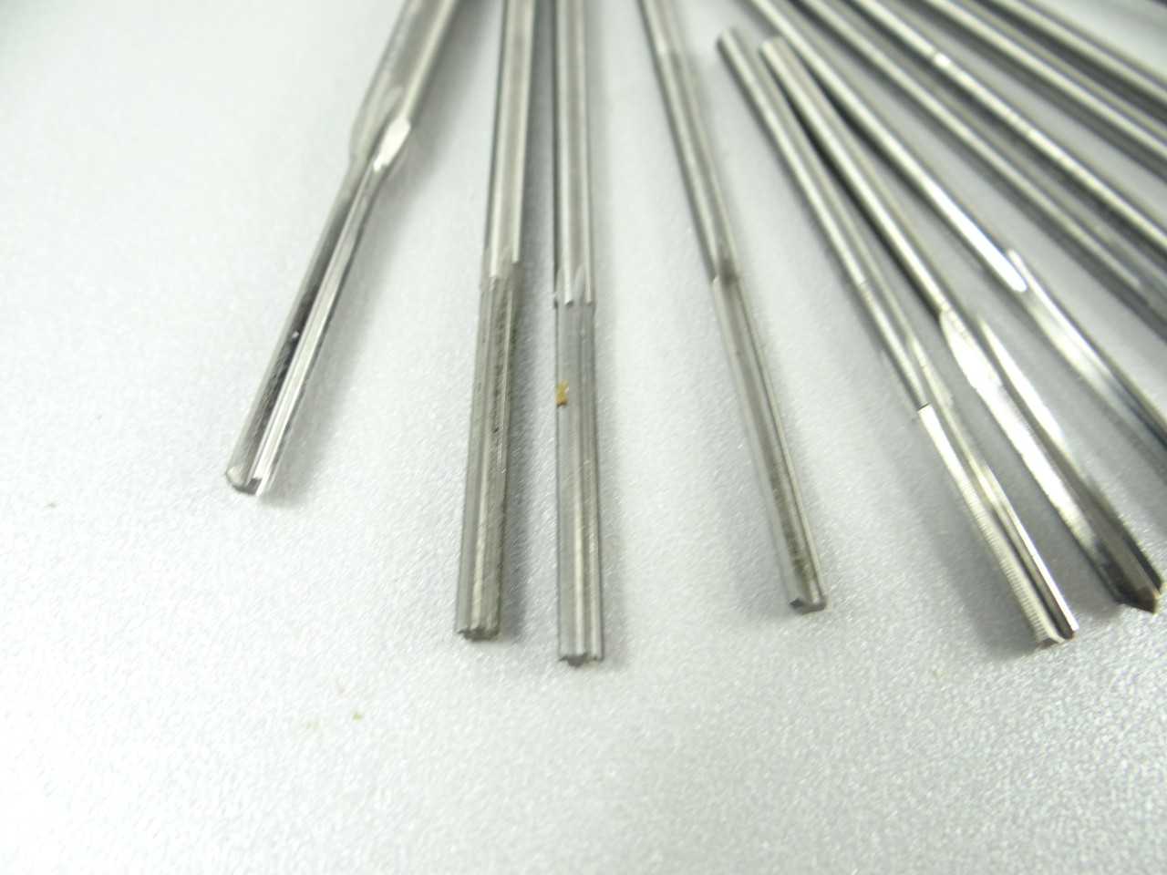 Lot of 12 Solid Carbide Machine Reamers - MACHINE TOOLING