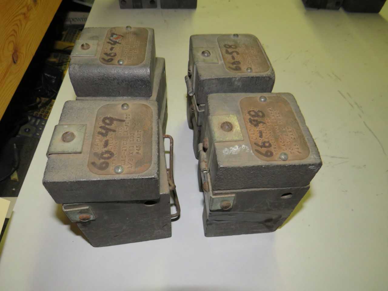 LOT OF 4 CADEWELD 2 TO 1/8 X 1 LUG MOLD - HAND TOOLS