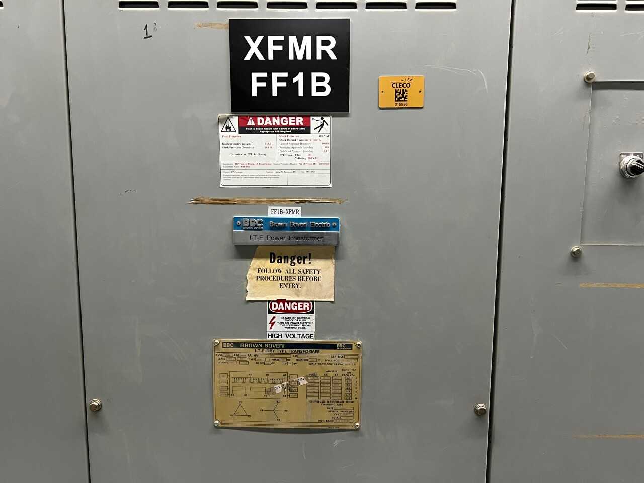 BBC 1500KVA dry transformer - CONTROL TRANSFORMERS