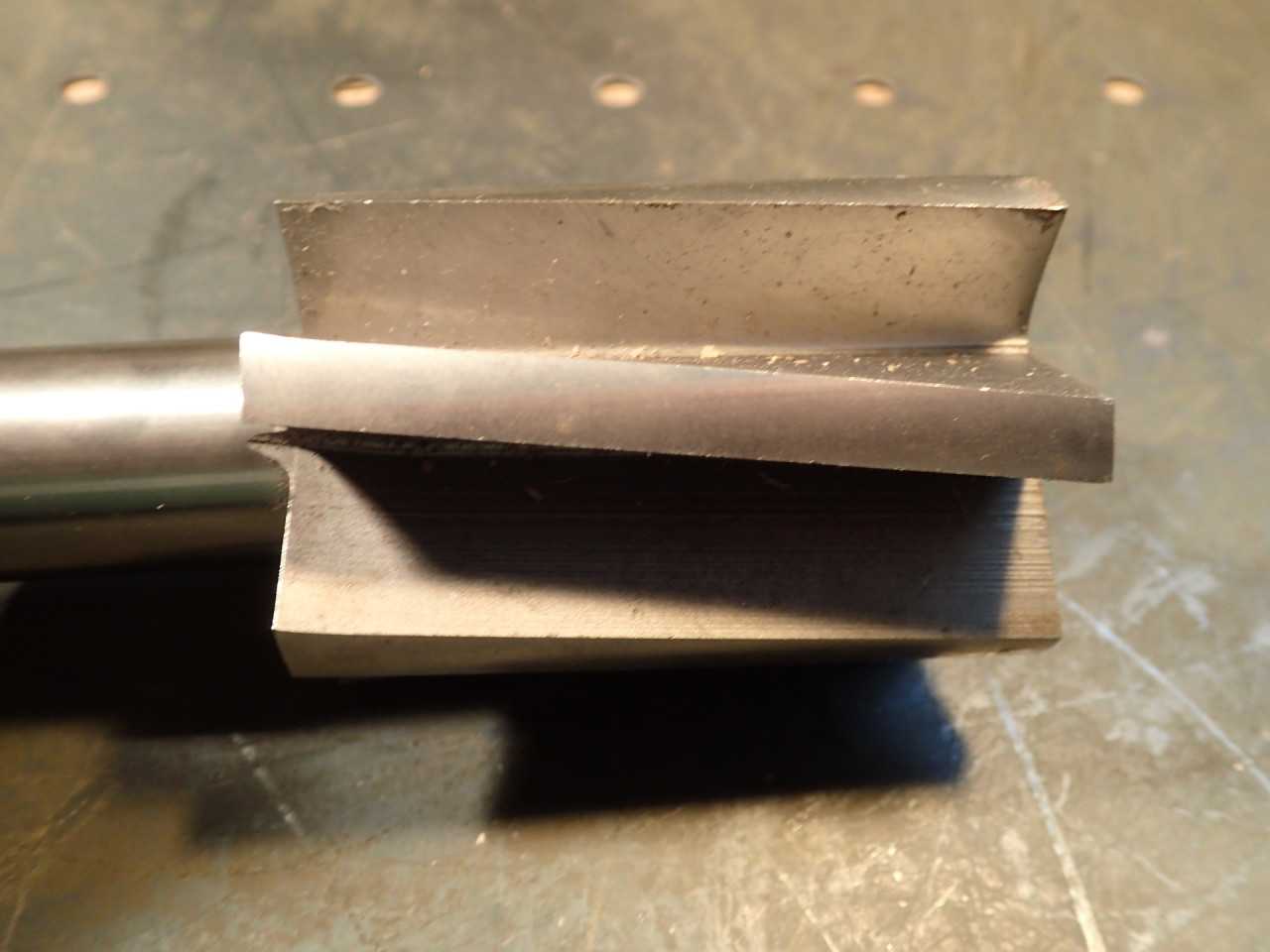 FTI 2.130" 6-Flute Non-Center Cutting End Mill 3" Shoulder 1" Shank M-42 HSS - MILLING TOOLS
