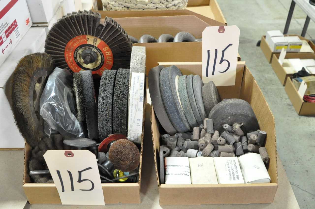 Various Sanding and Grinding in 2 Boxes - ELECTRIC POWER TOOLS